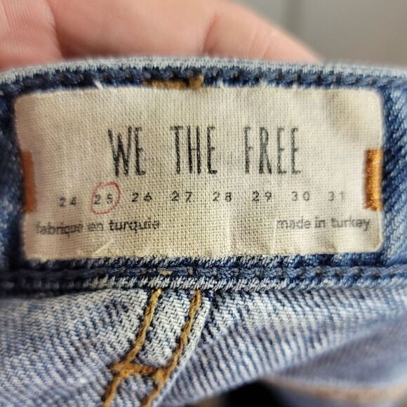 WE THE FREE Distressed Denim Skirt - Picture 9 of 10